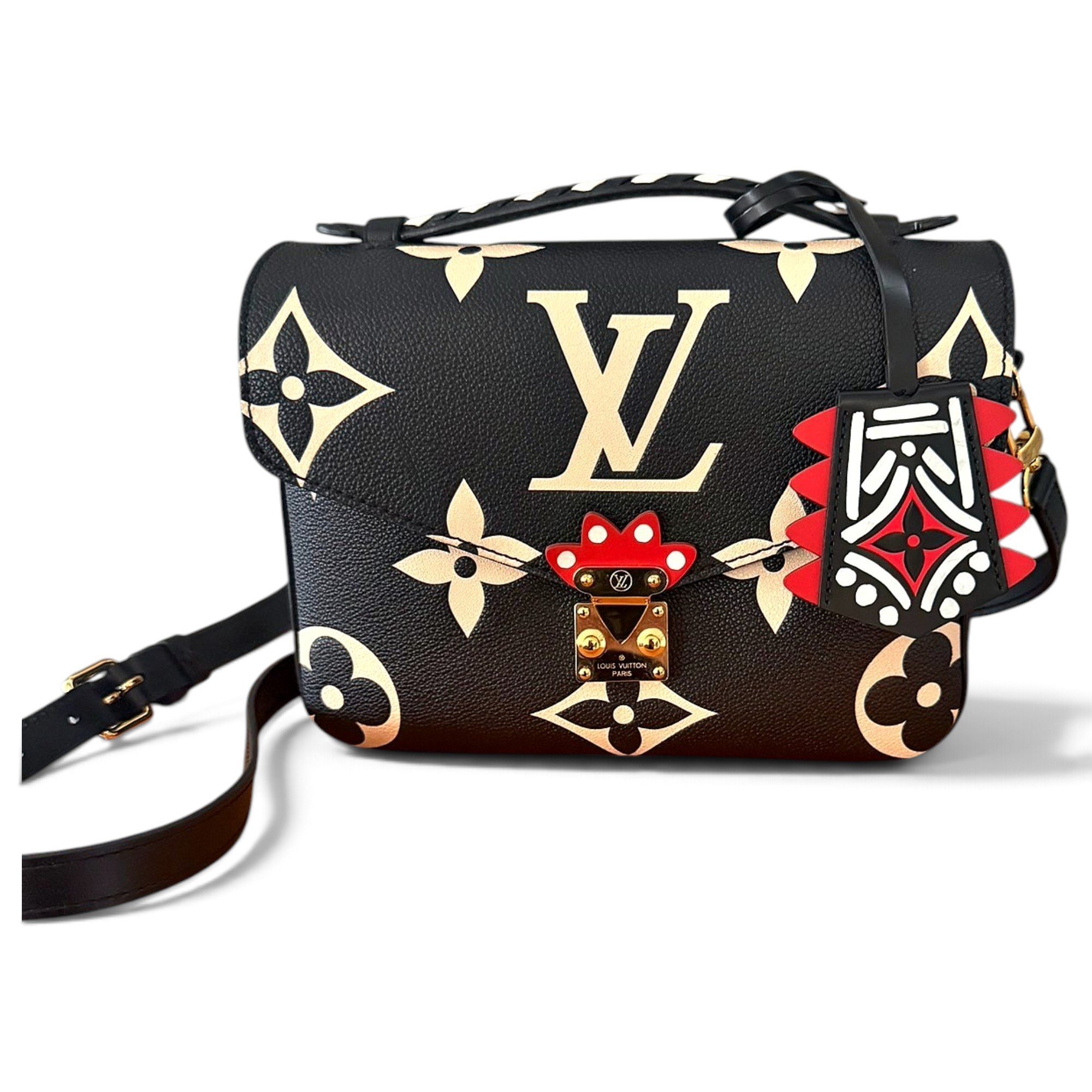 Metis leather crossbody bag