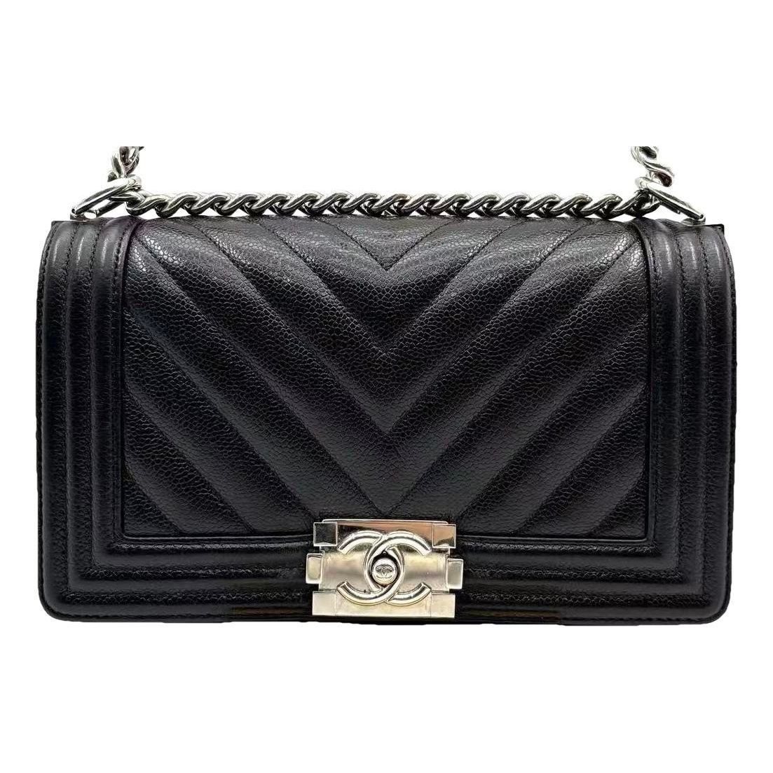 Boy leather crossbody bag