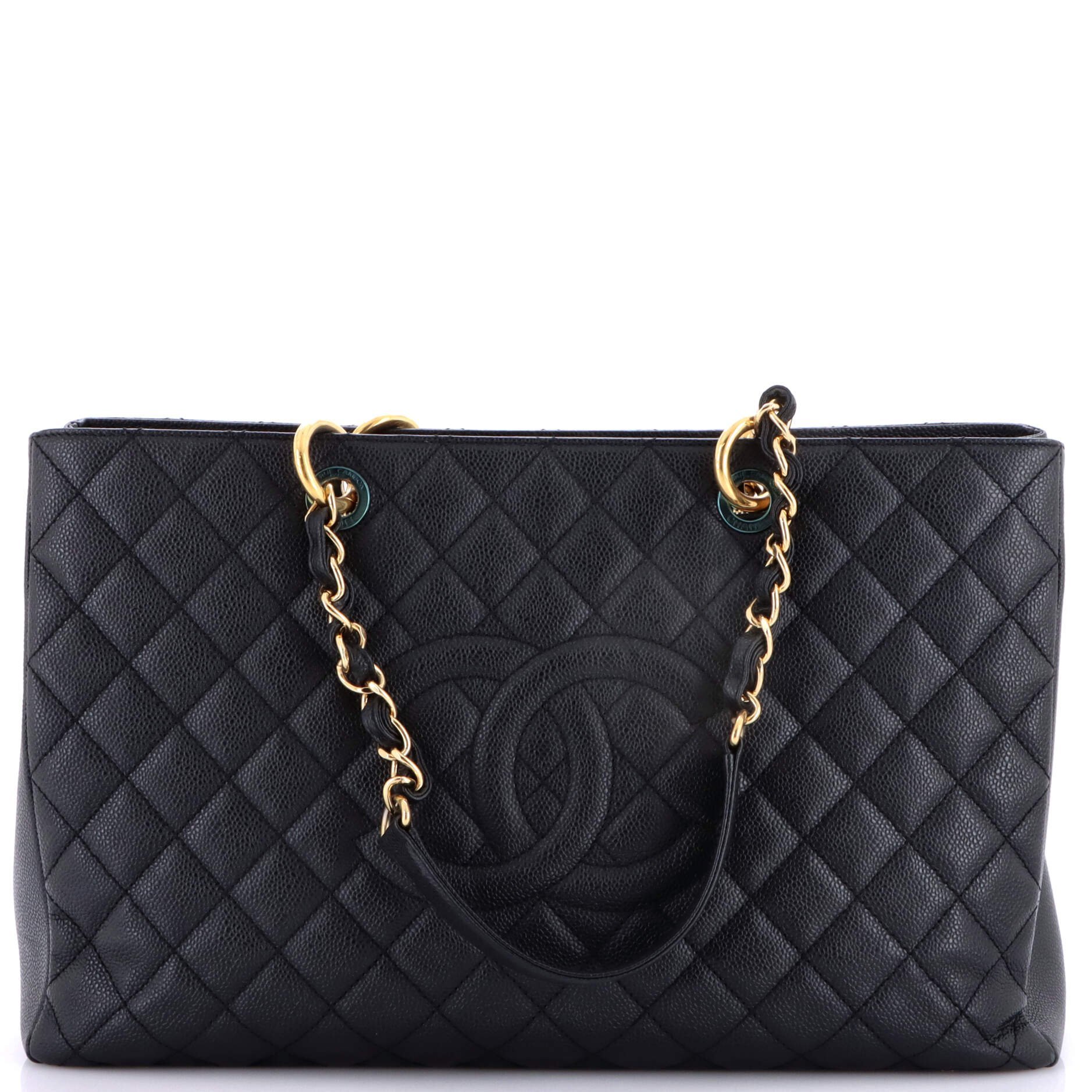 Classic CC Shopping leather tote