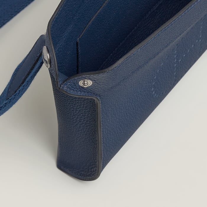 Bleu Abysse Hermès Videpoches Bag