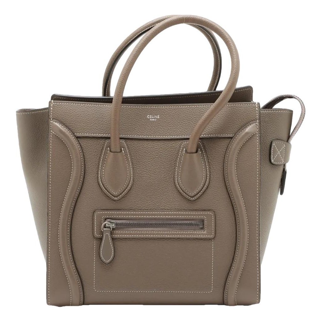 Luggage leather handbag