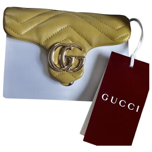 GG Marmont Flap leather crossbody bag