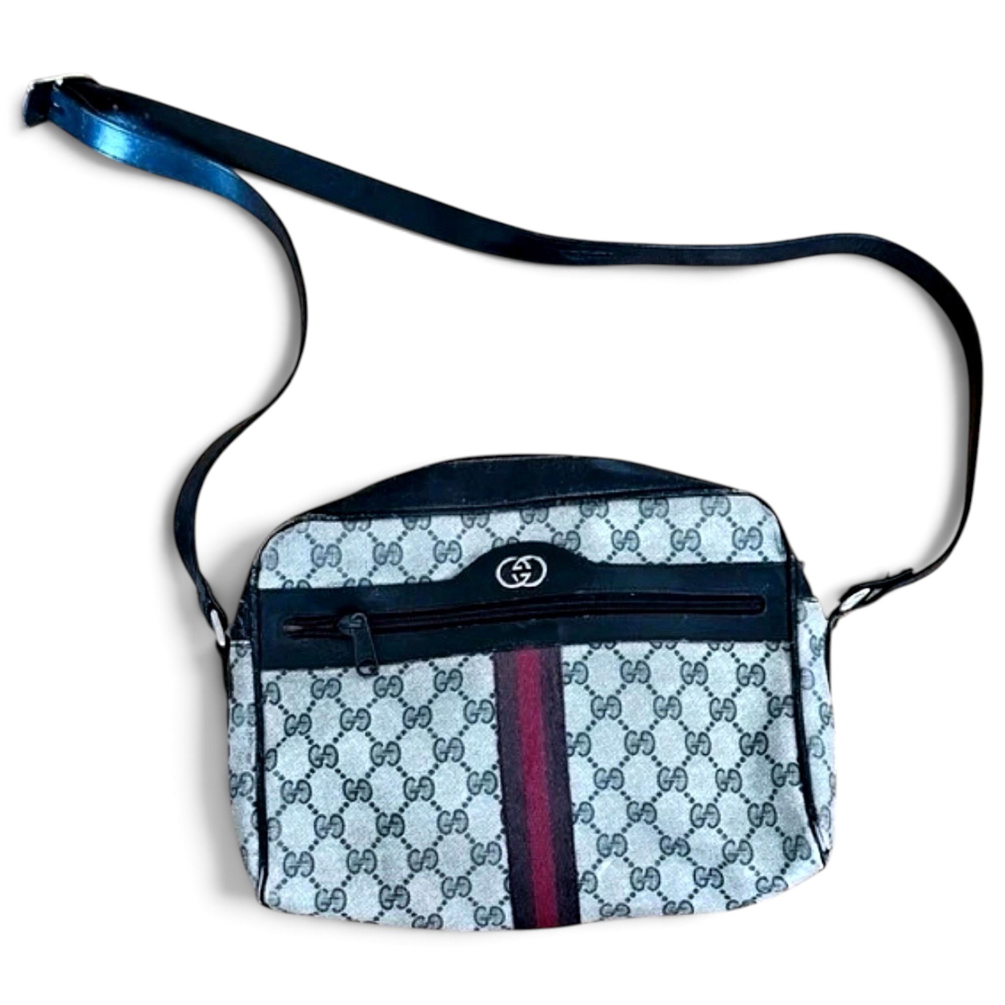 Ophidia leather crossbody bag