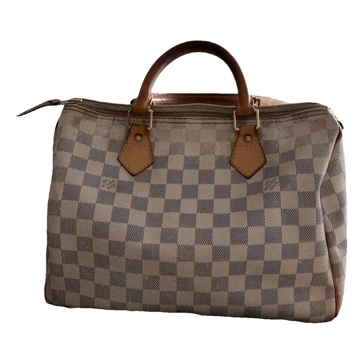 Speedy leather handbag