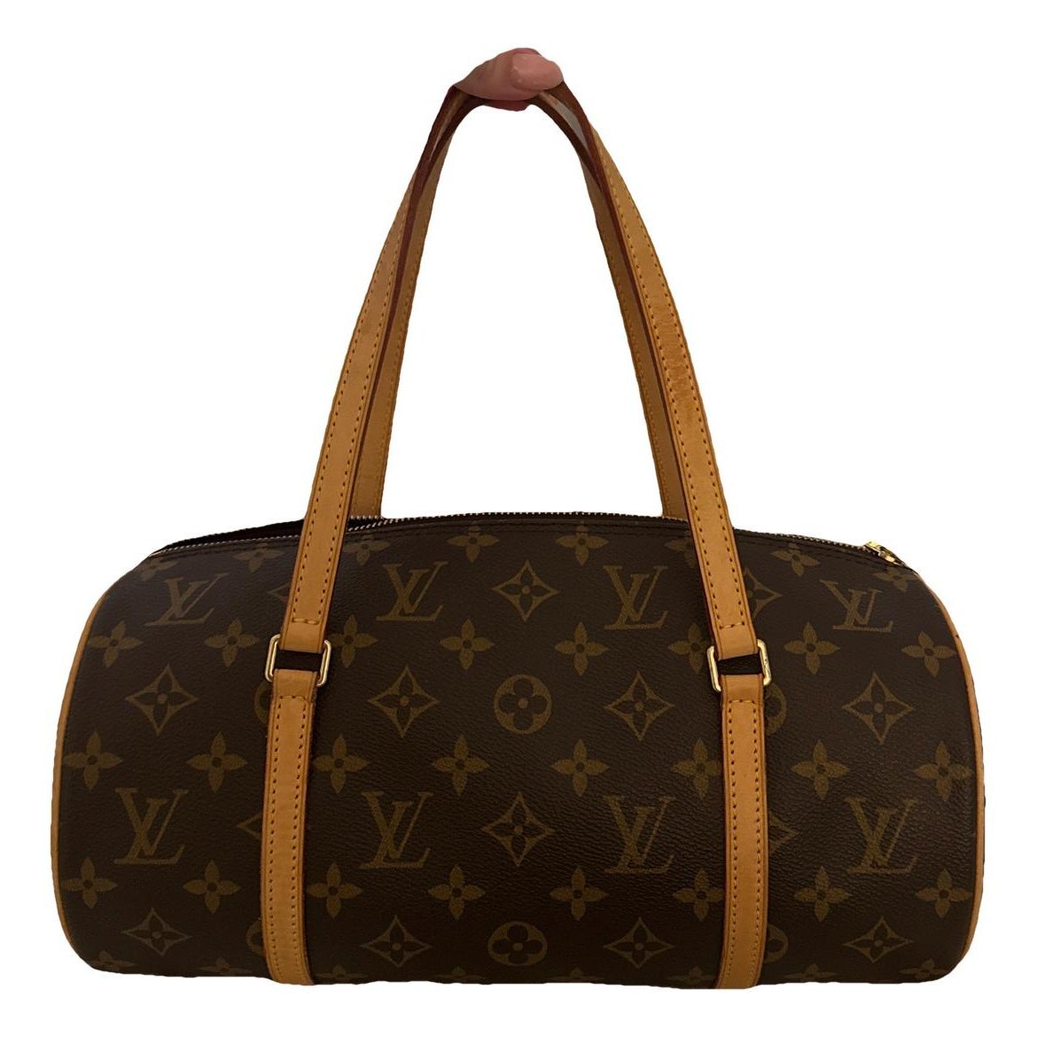 Papillon leather handbag