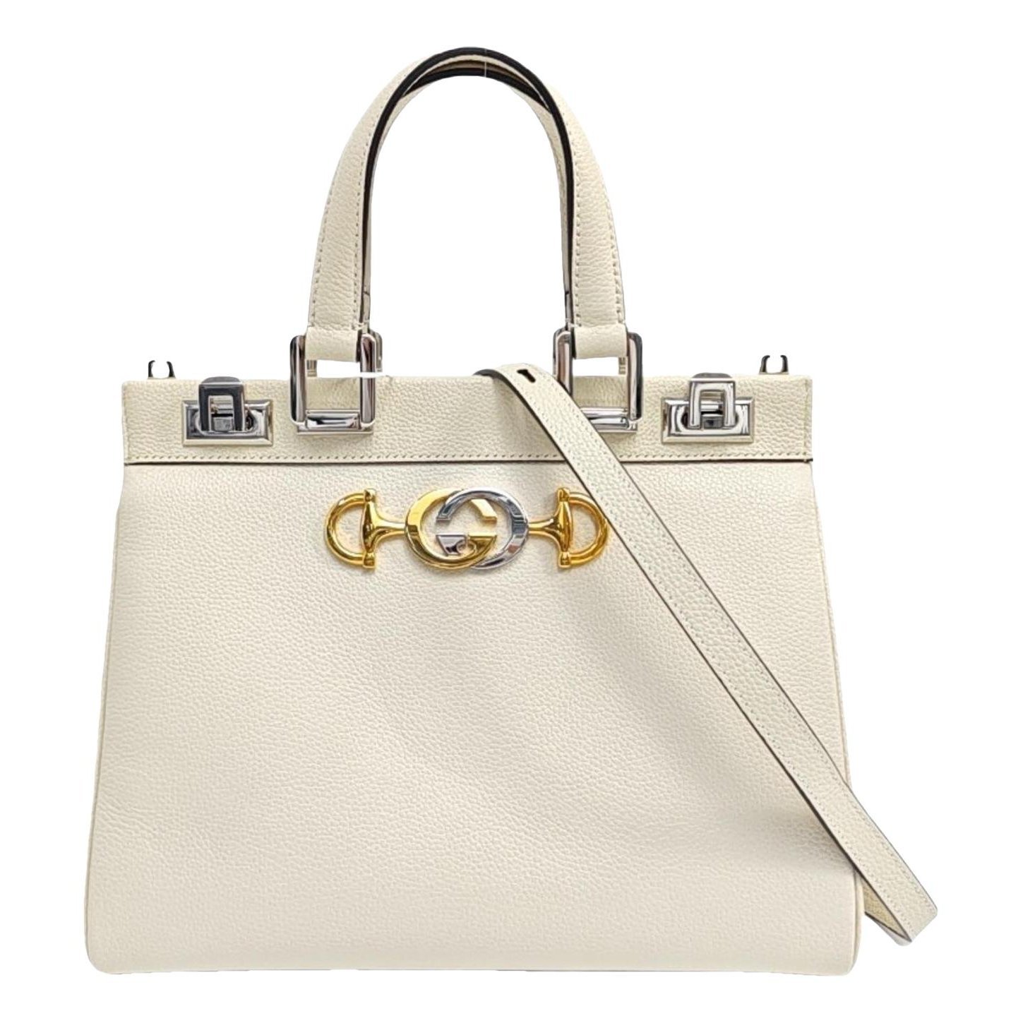 Zumi leather handbag