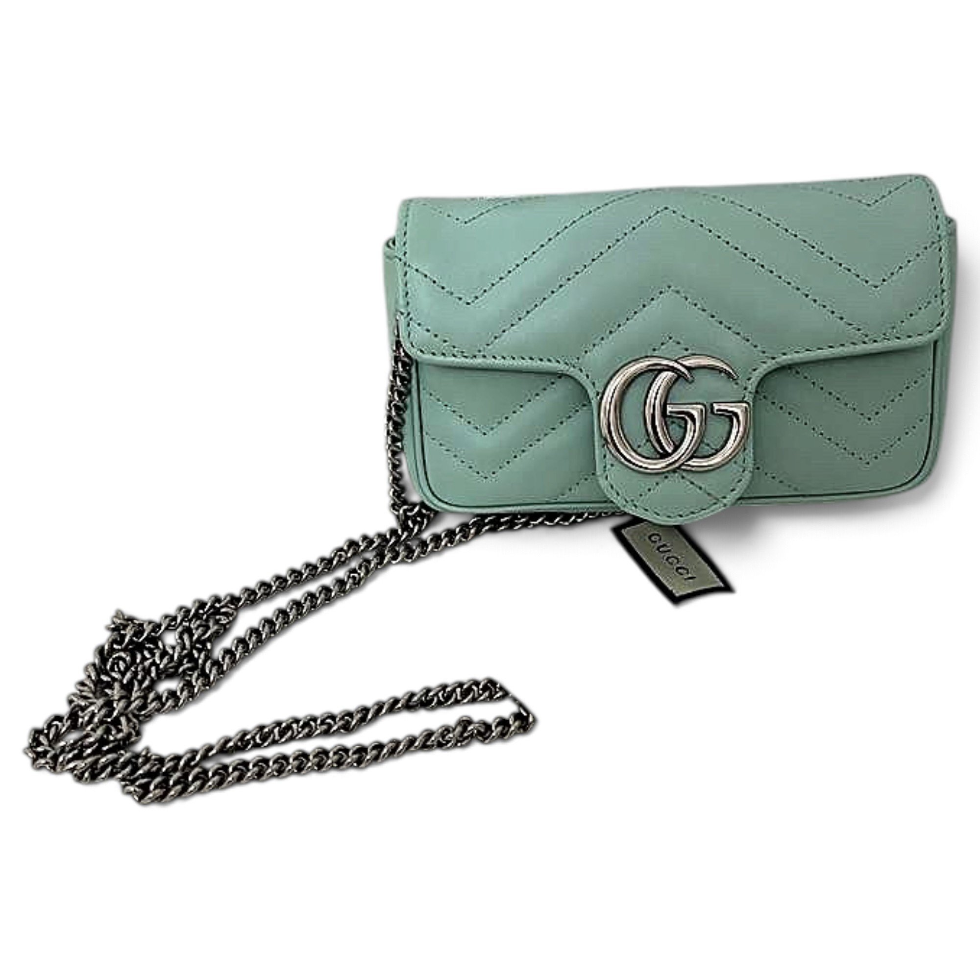 Marmont leather clutch bag