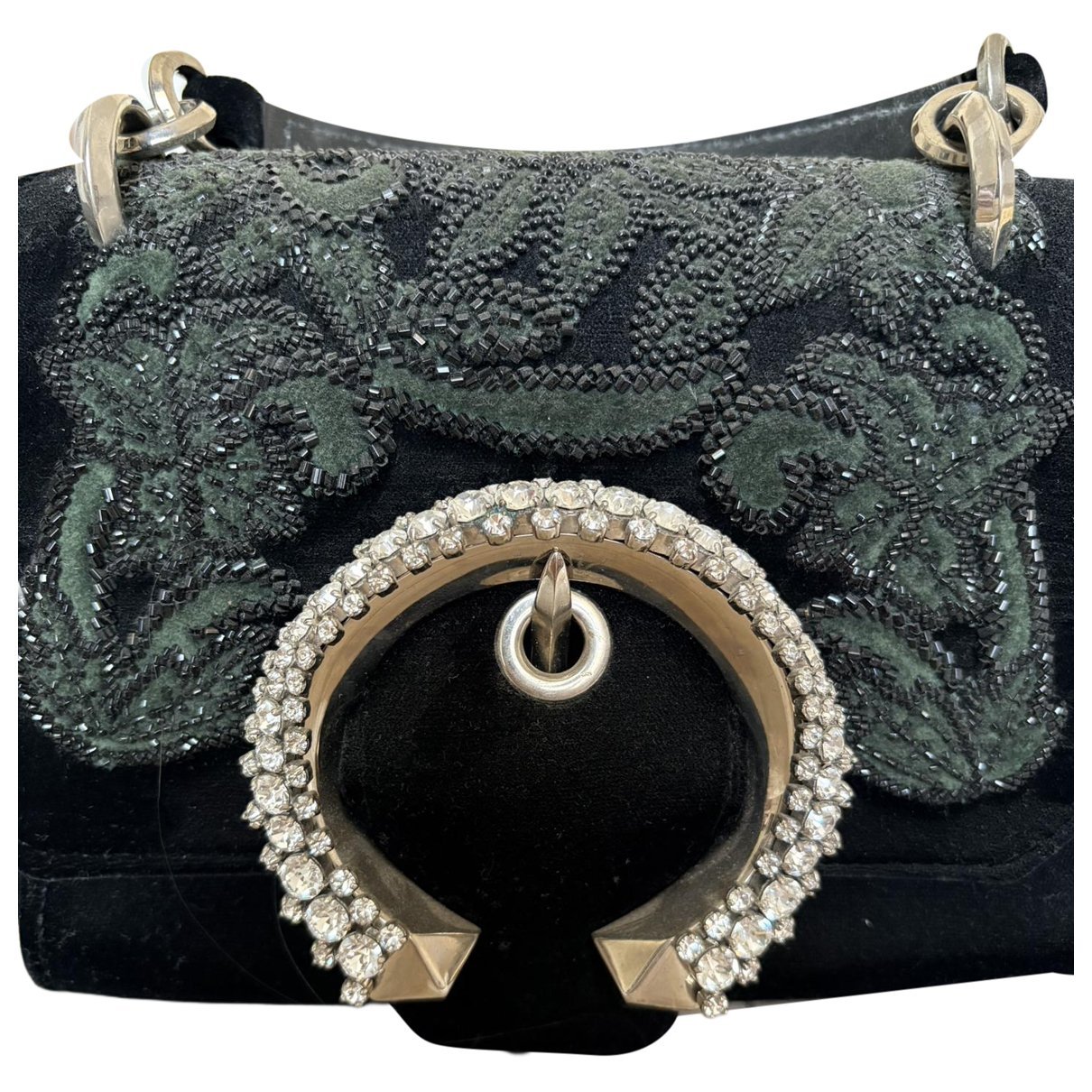 Madeline velvet handbag