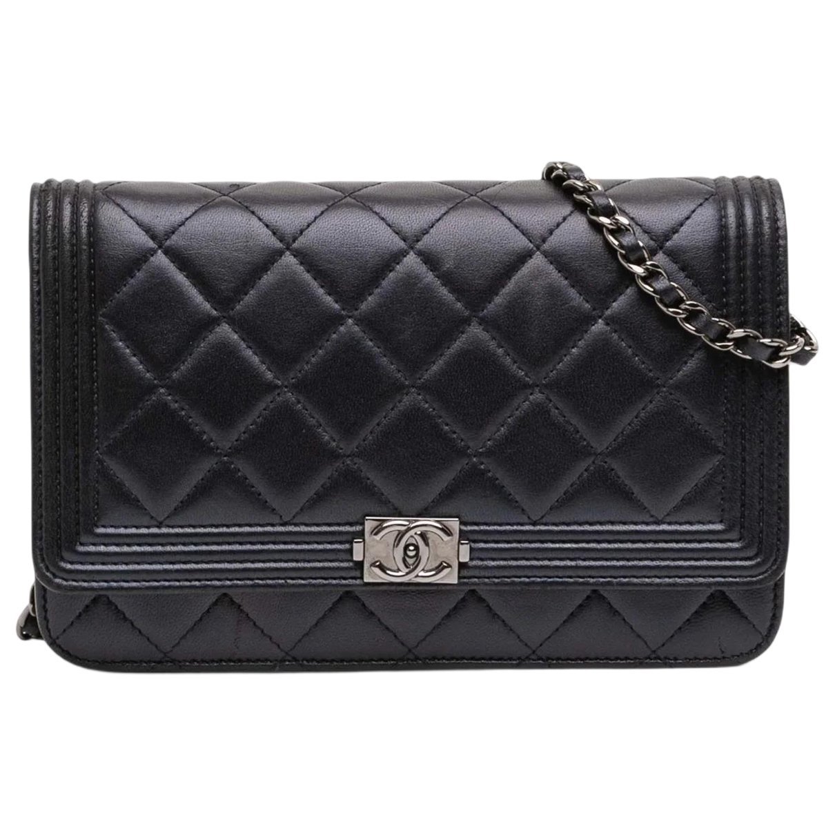 Boy leather crossbody bag