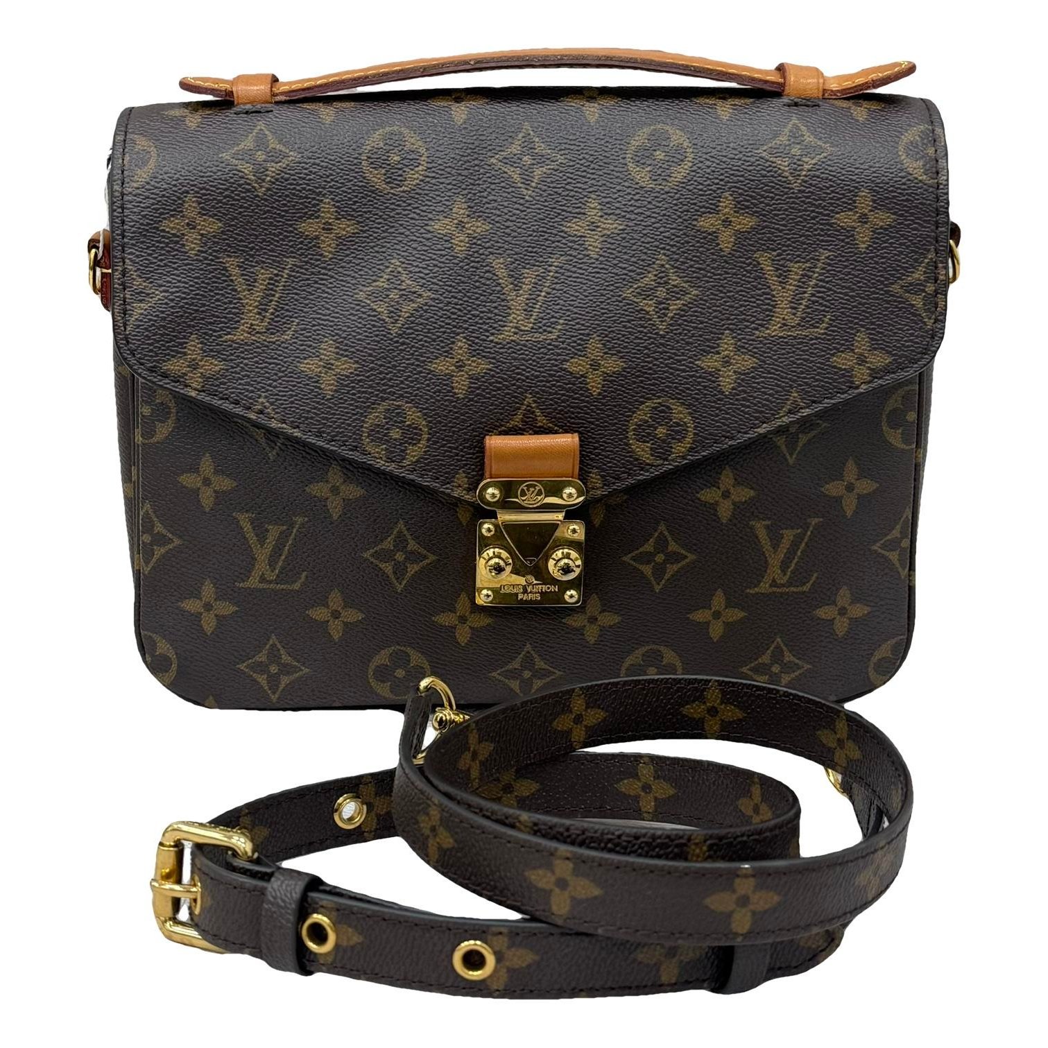 Metis leather handbag