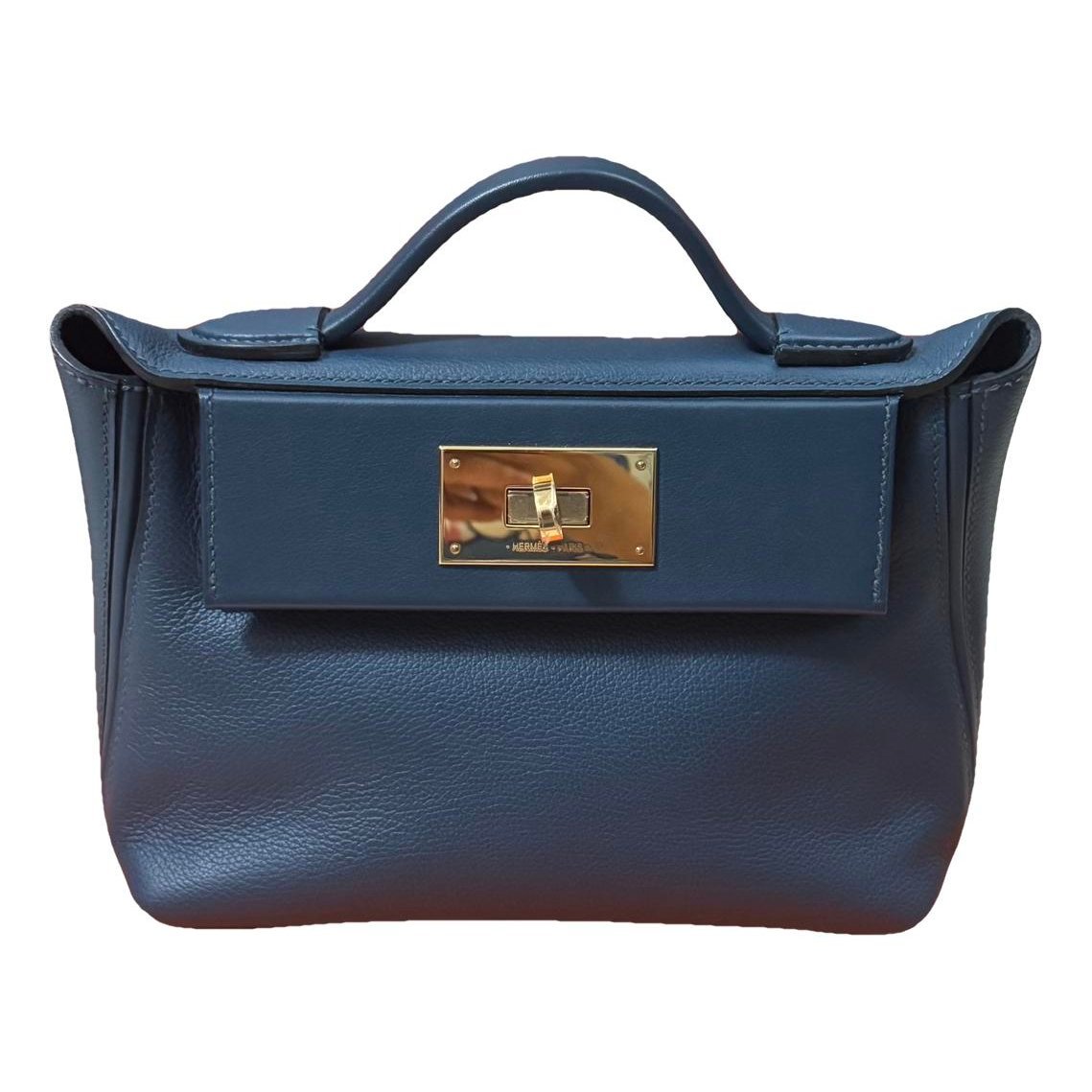 24/24 leather handbag