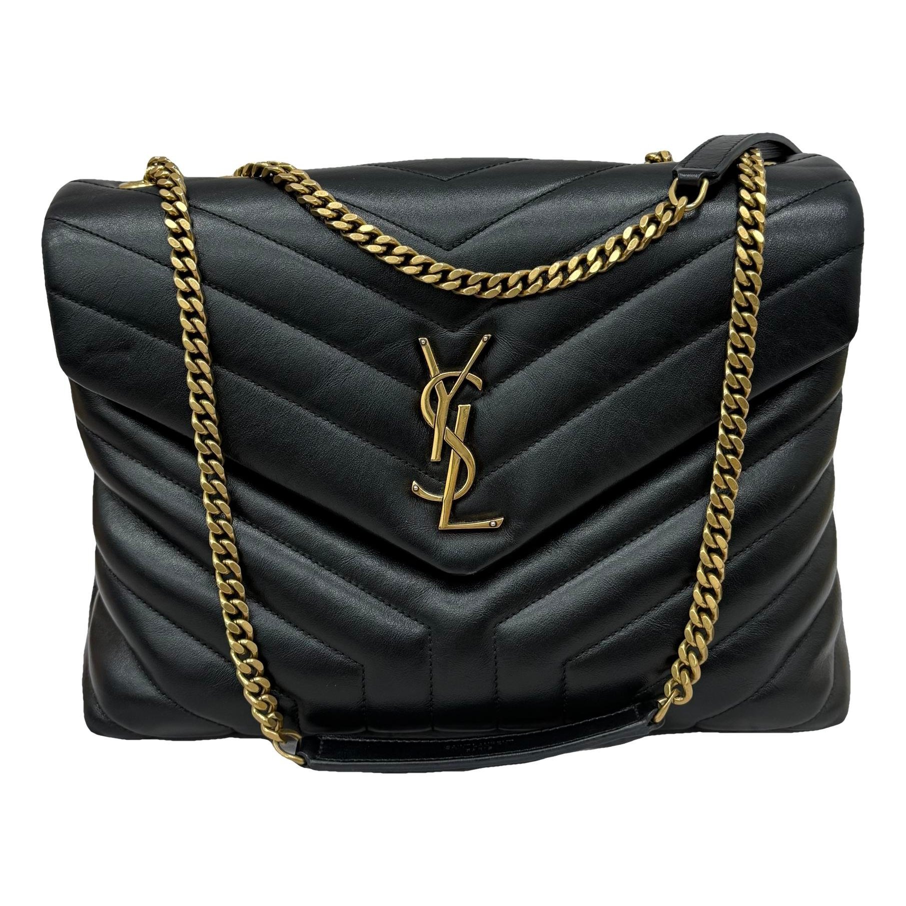 Loulou leather handbag