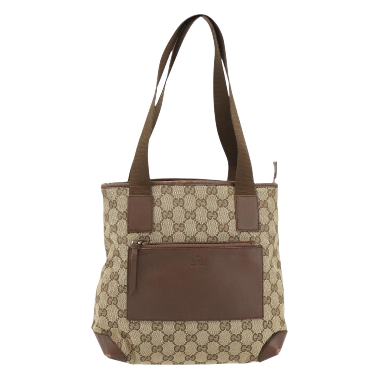 Leather tote