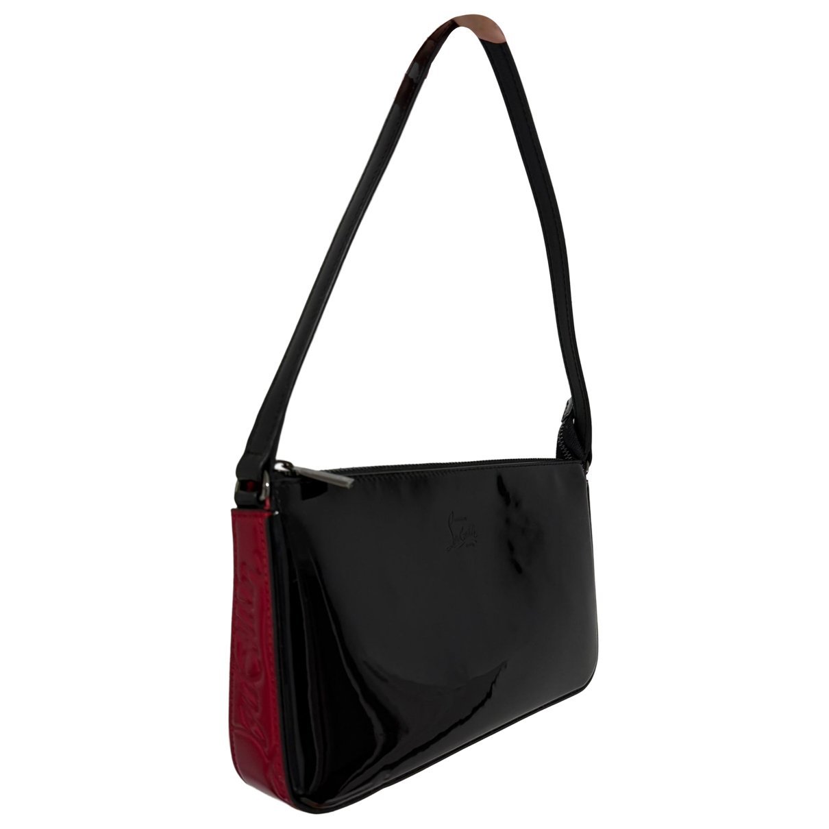 Patent leather handbag