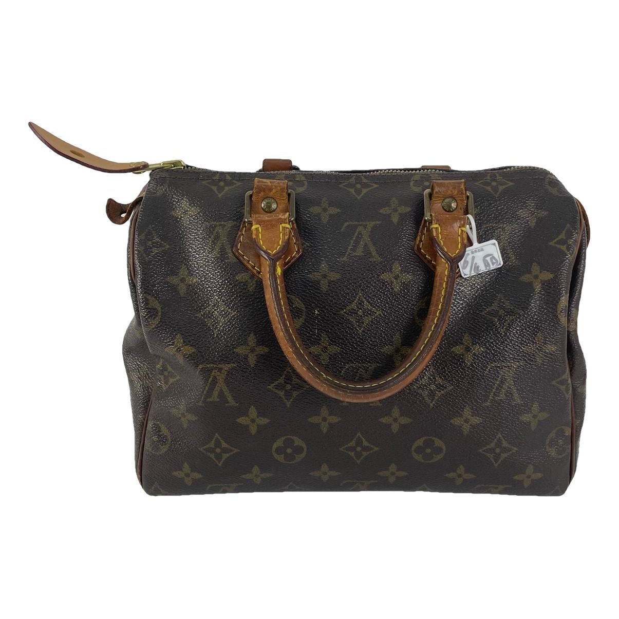 Speedy leather handbag