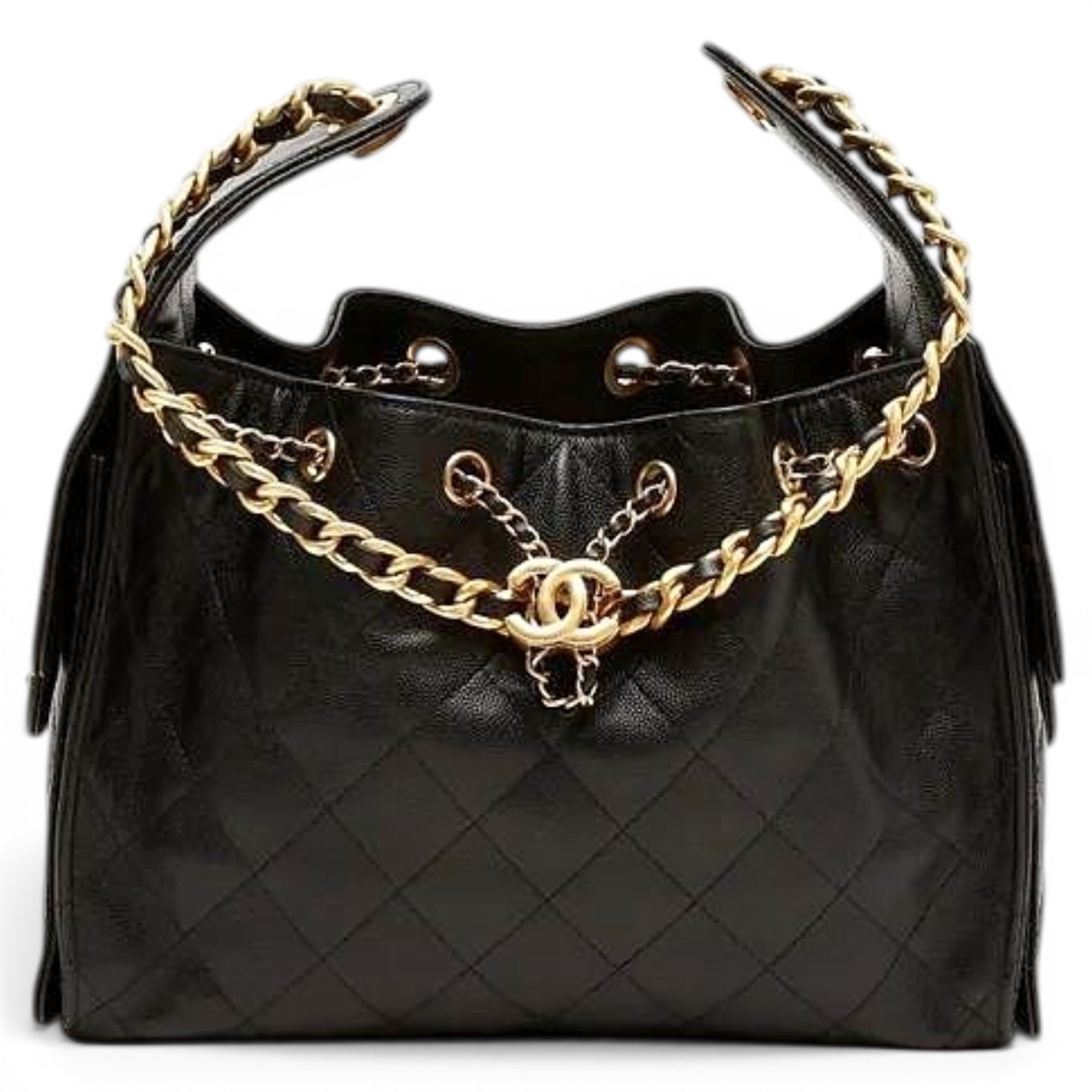 Leather handbag