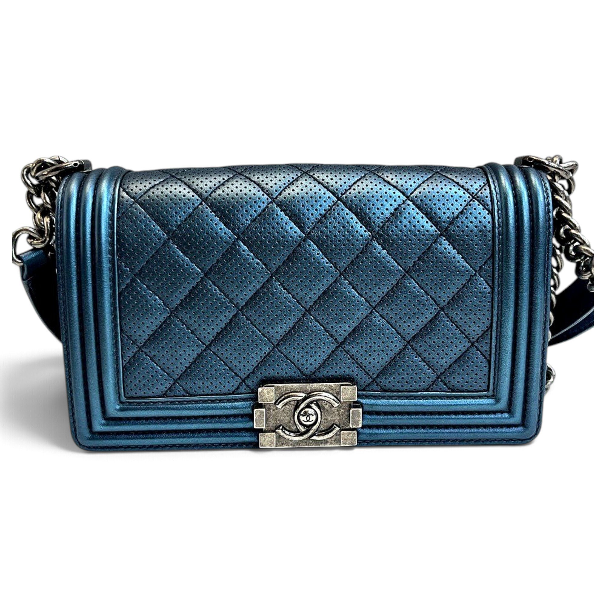 Boy leather crossbody bag