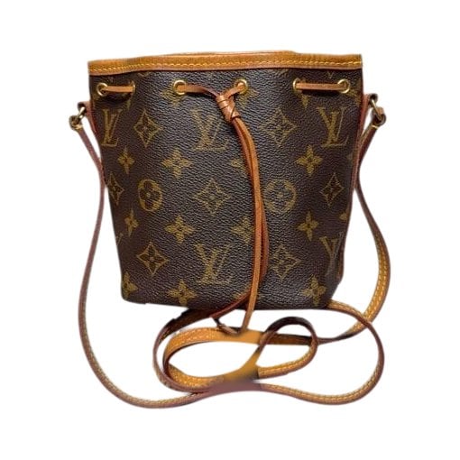 Nano Noé leather bag
