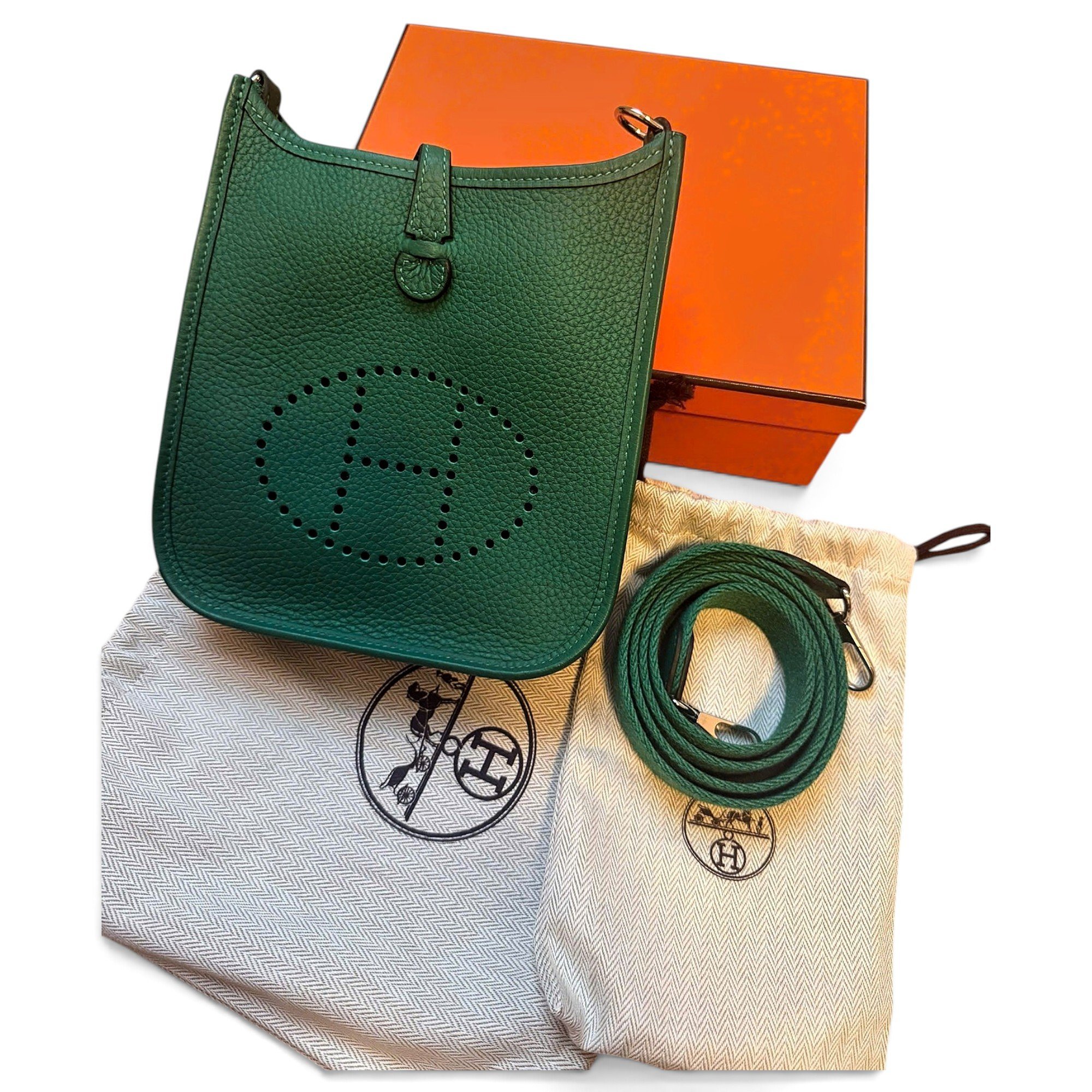Evelyne leather crossbody bag