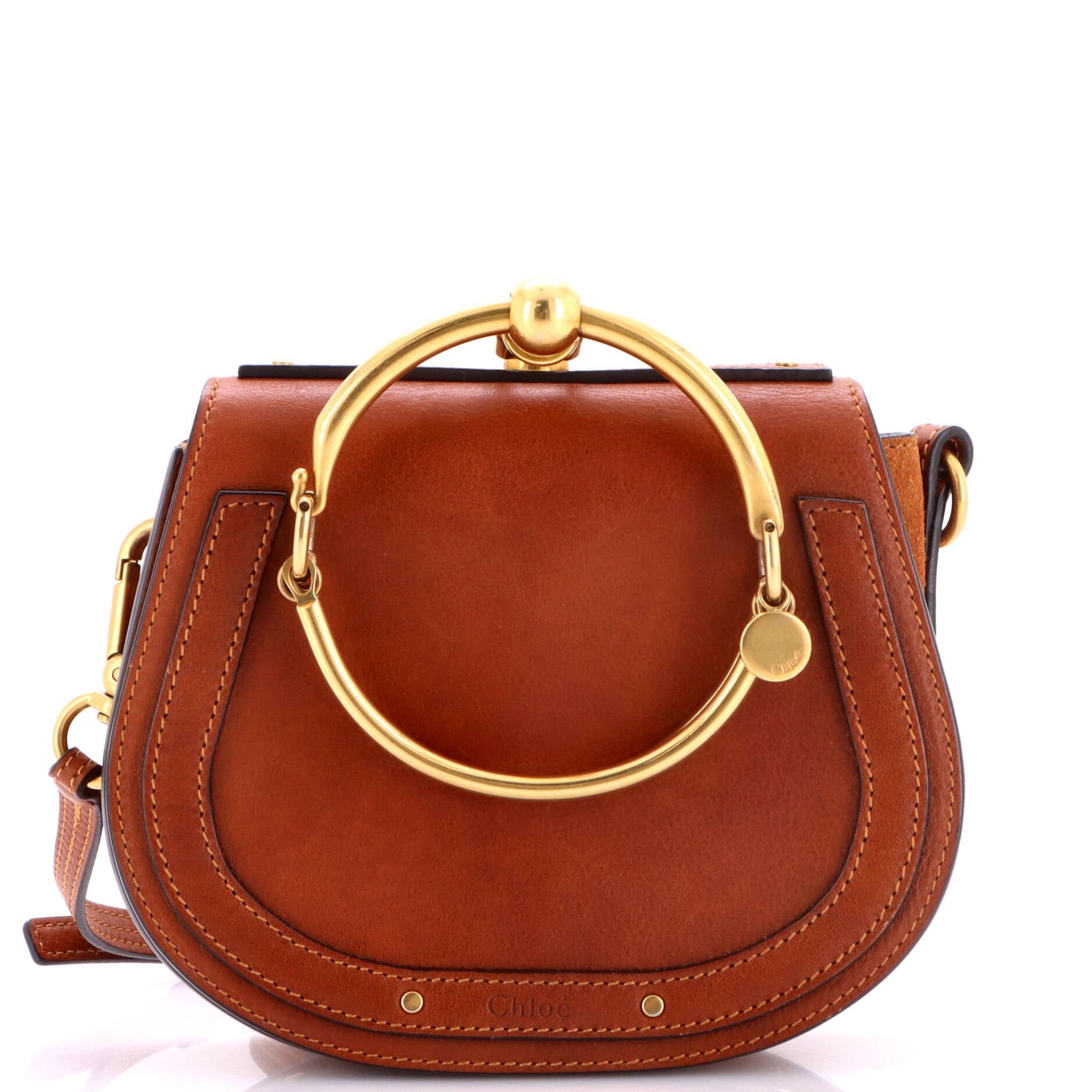 Chloe Nile Crossbody Bag Leather Small