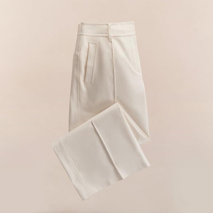 Blanc Naturel Cropped Pants