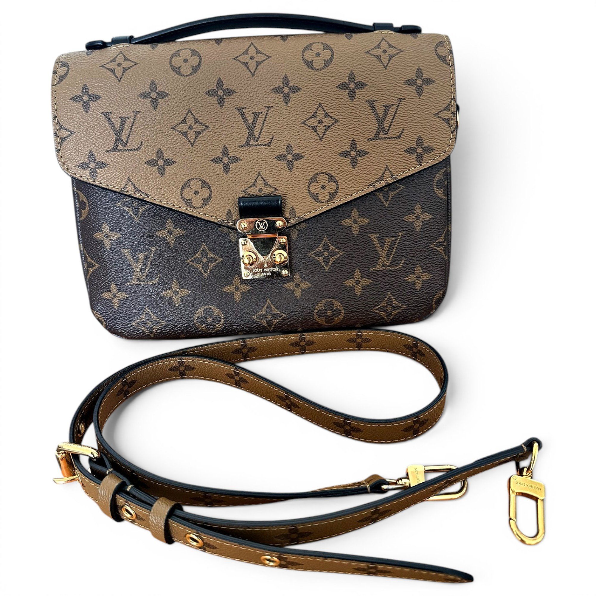 Metis leather handbag