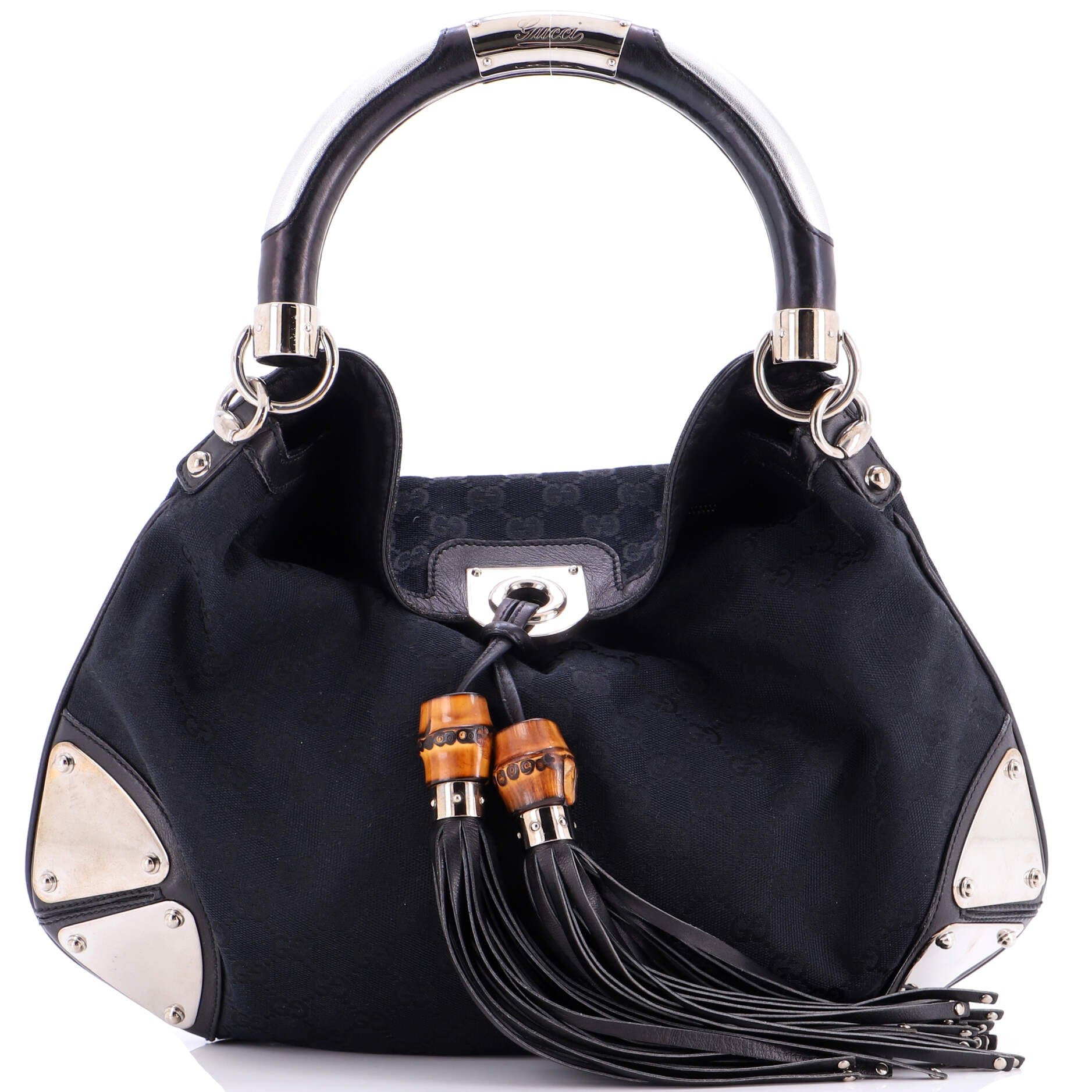 Gucci Indy Hobo GG Canvas Medium