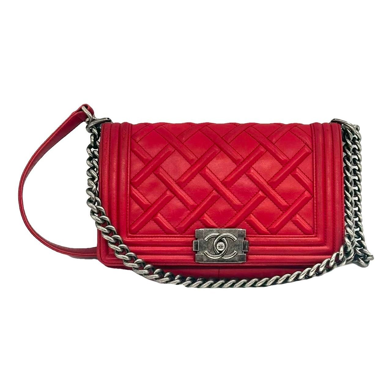 Boy leather handbag