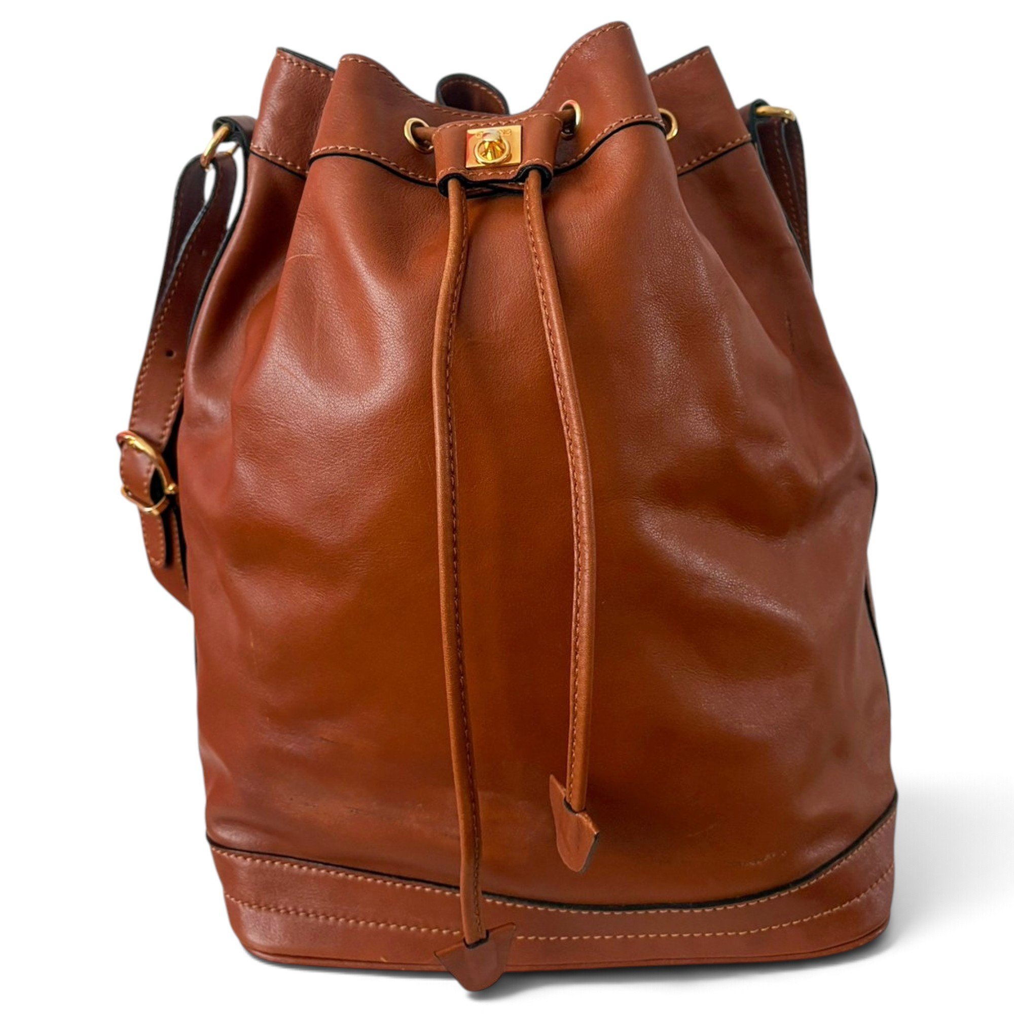 SAC SEAU leather handbag