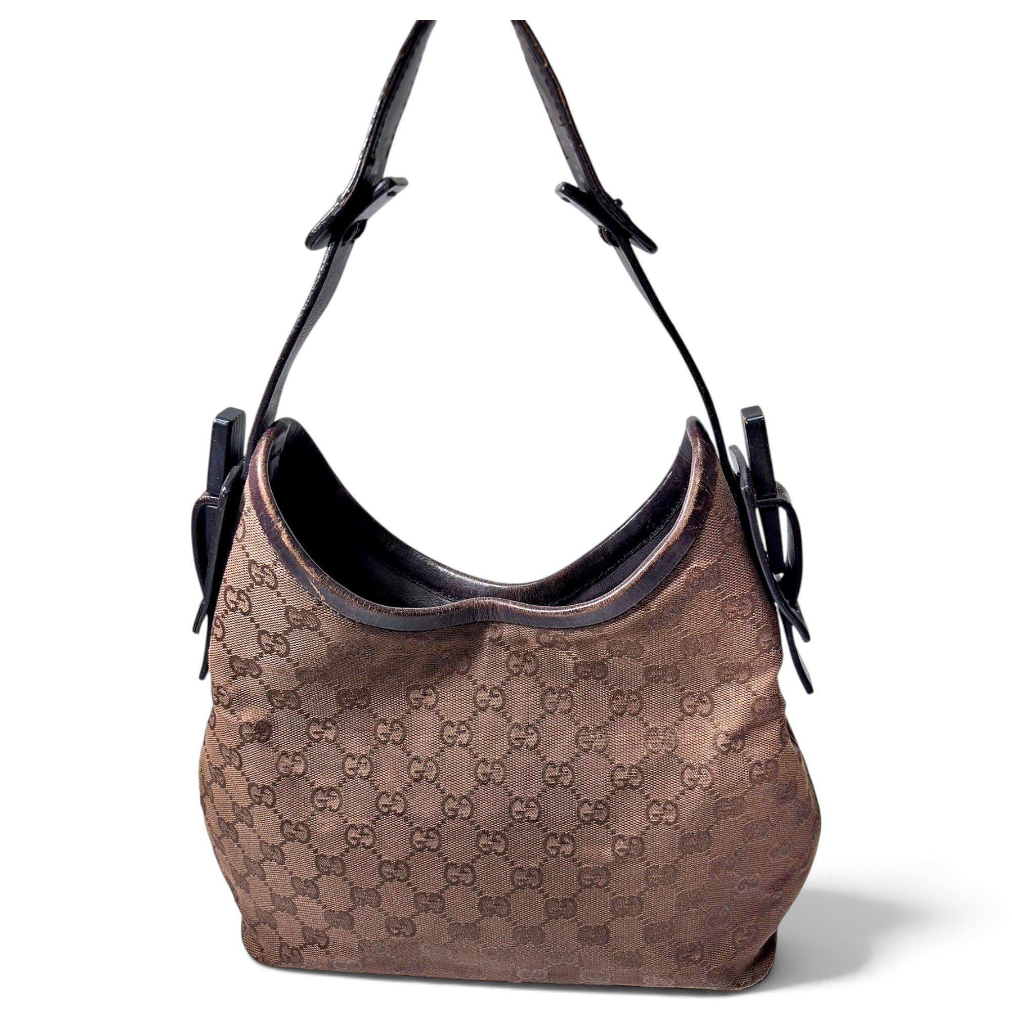 Hobo leather handbag