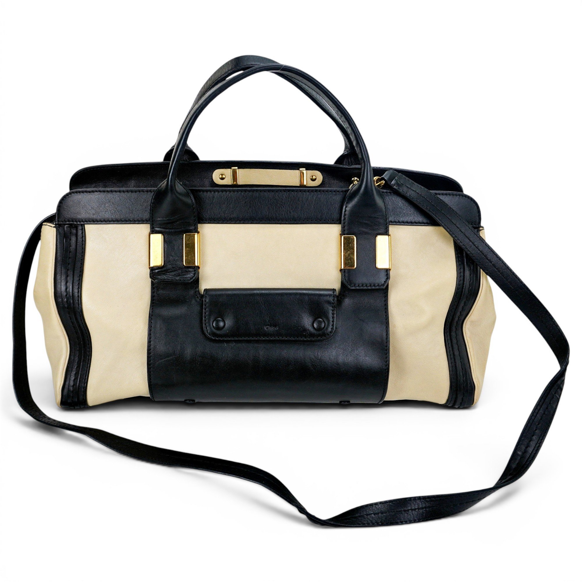 Leather crossbody bag