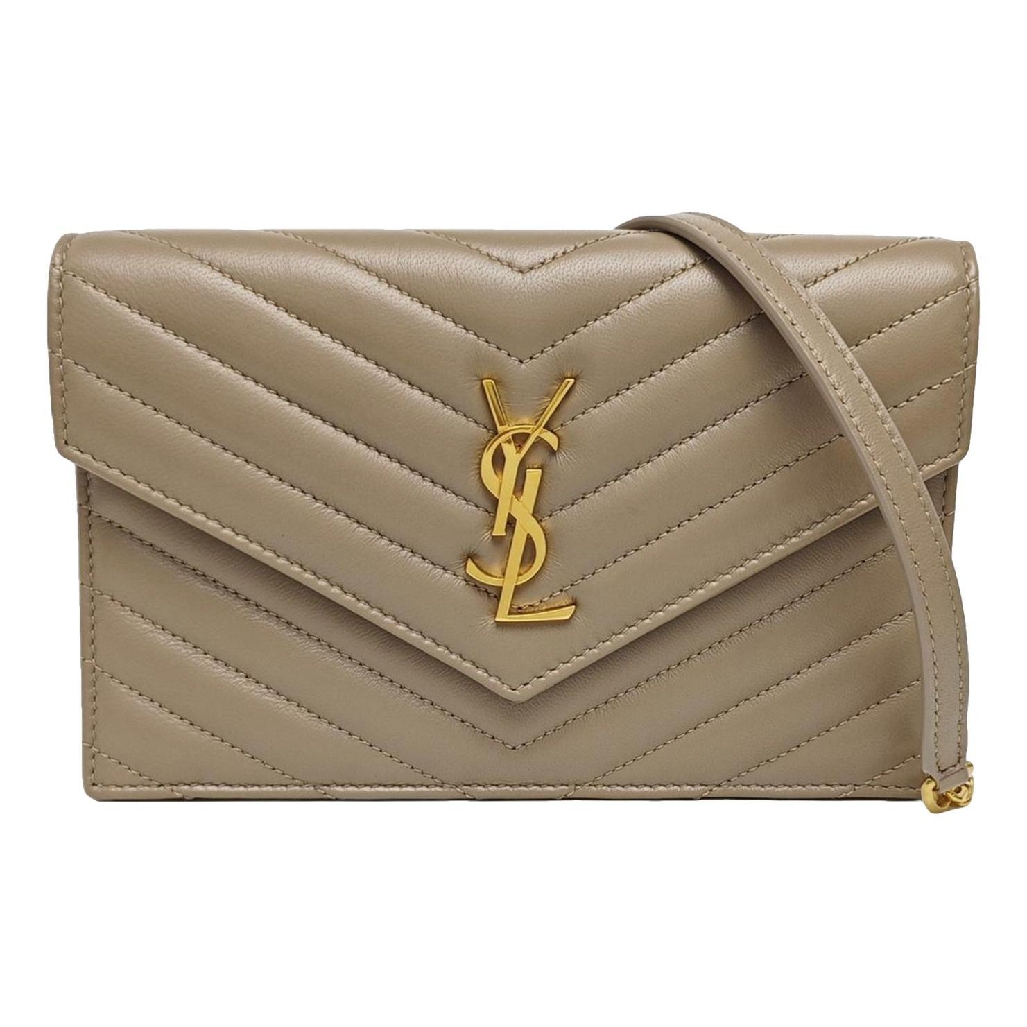 Baby monogramme leather handbag