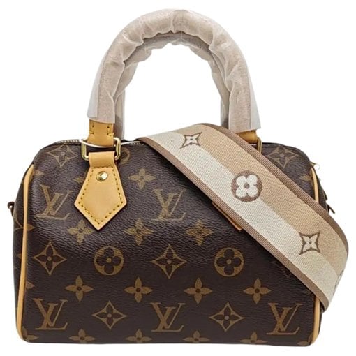 Nano Speedy / Mini HL leather handbag