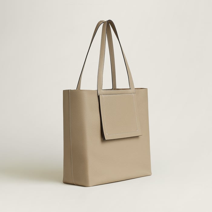 Beige Marfa Hermès Cabasellier 46 Bag