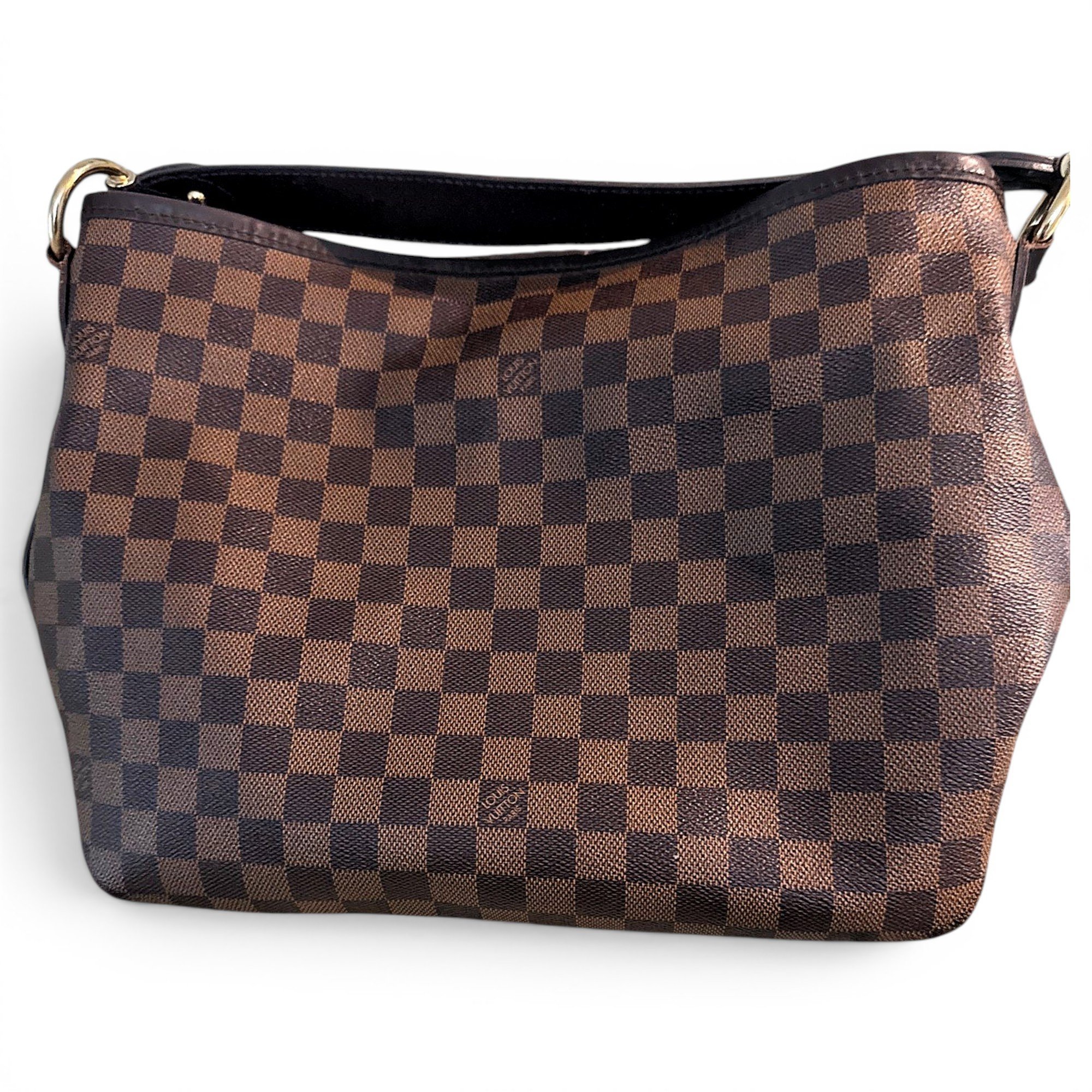 Graceful leather handbag