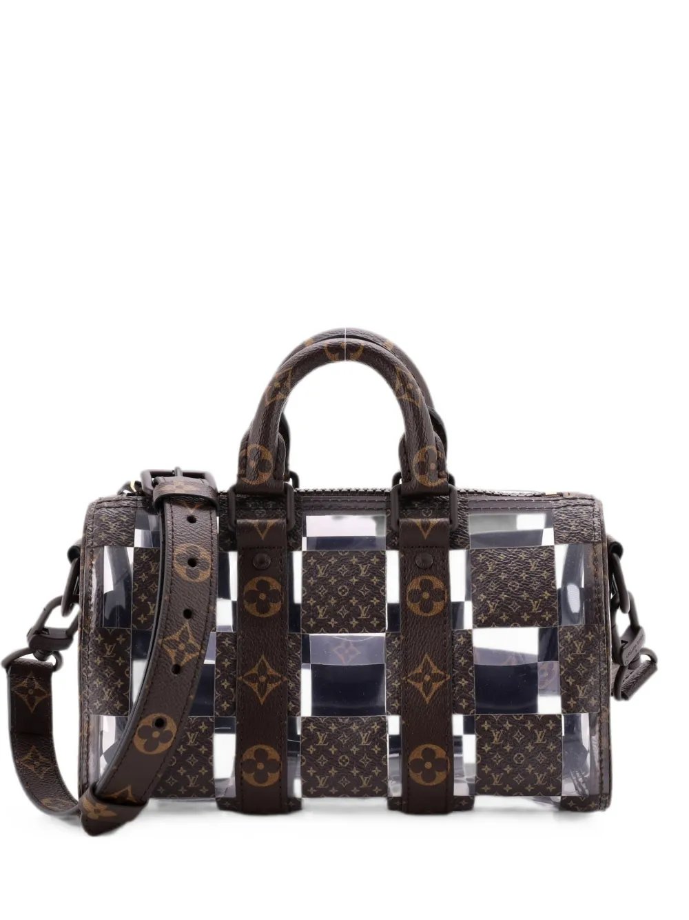 Keepall Bandouliere Bag Monogram Chess Coated Canvas and PVC 25 handbag