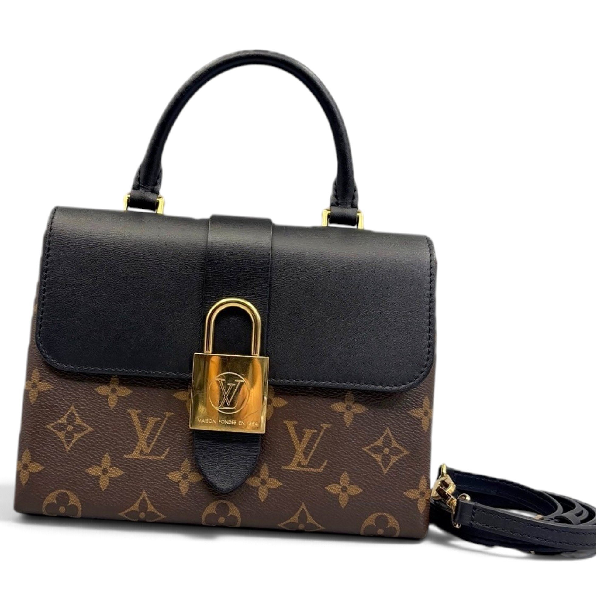 Locky BB leather handbag