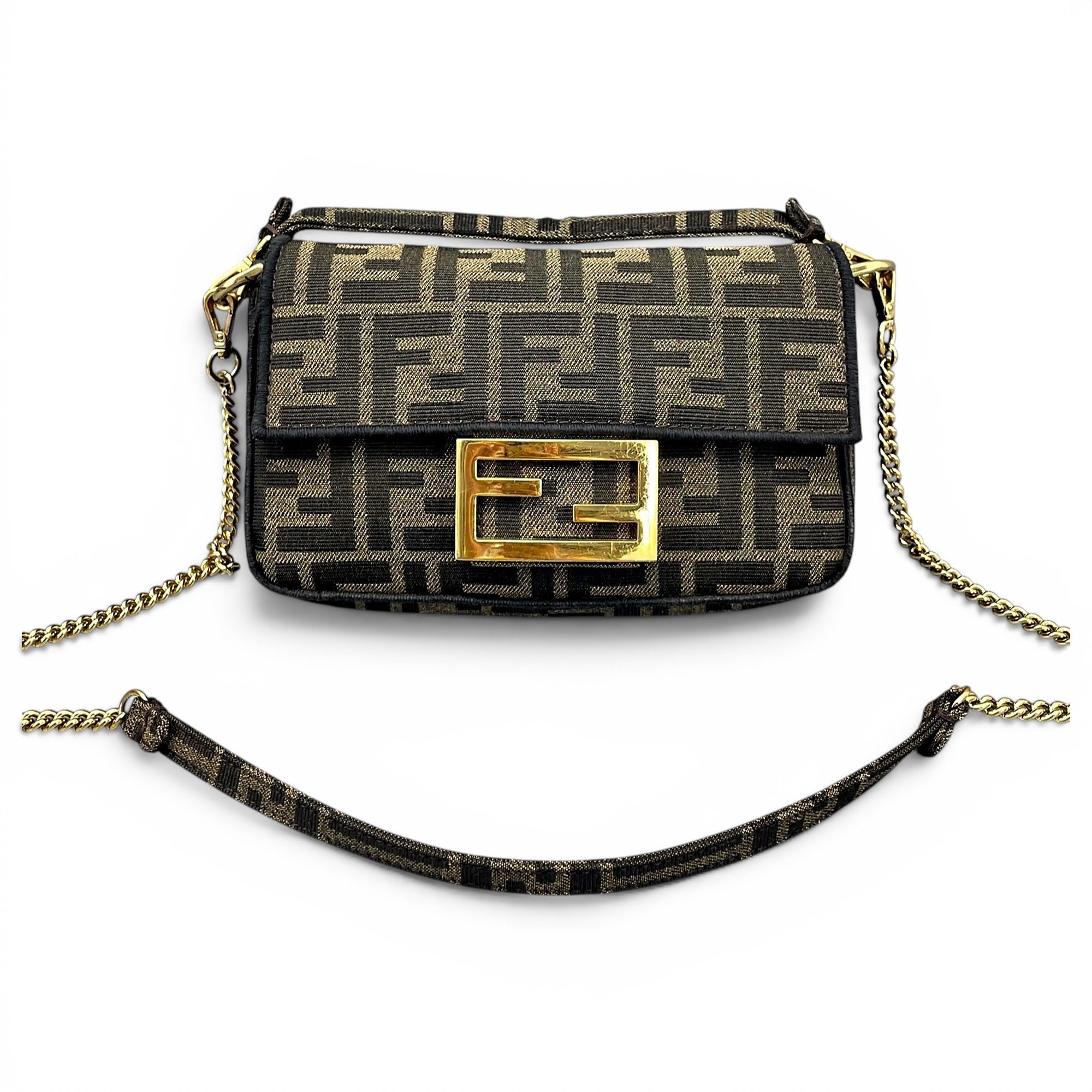 Baguette cloth crossbody bag