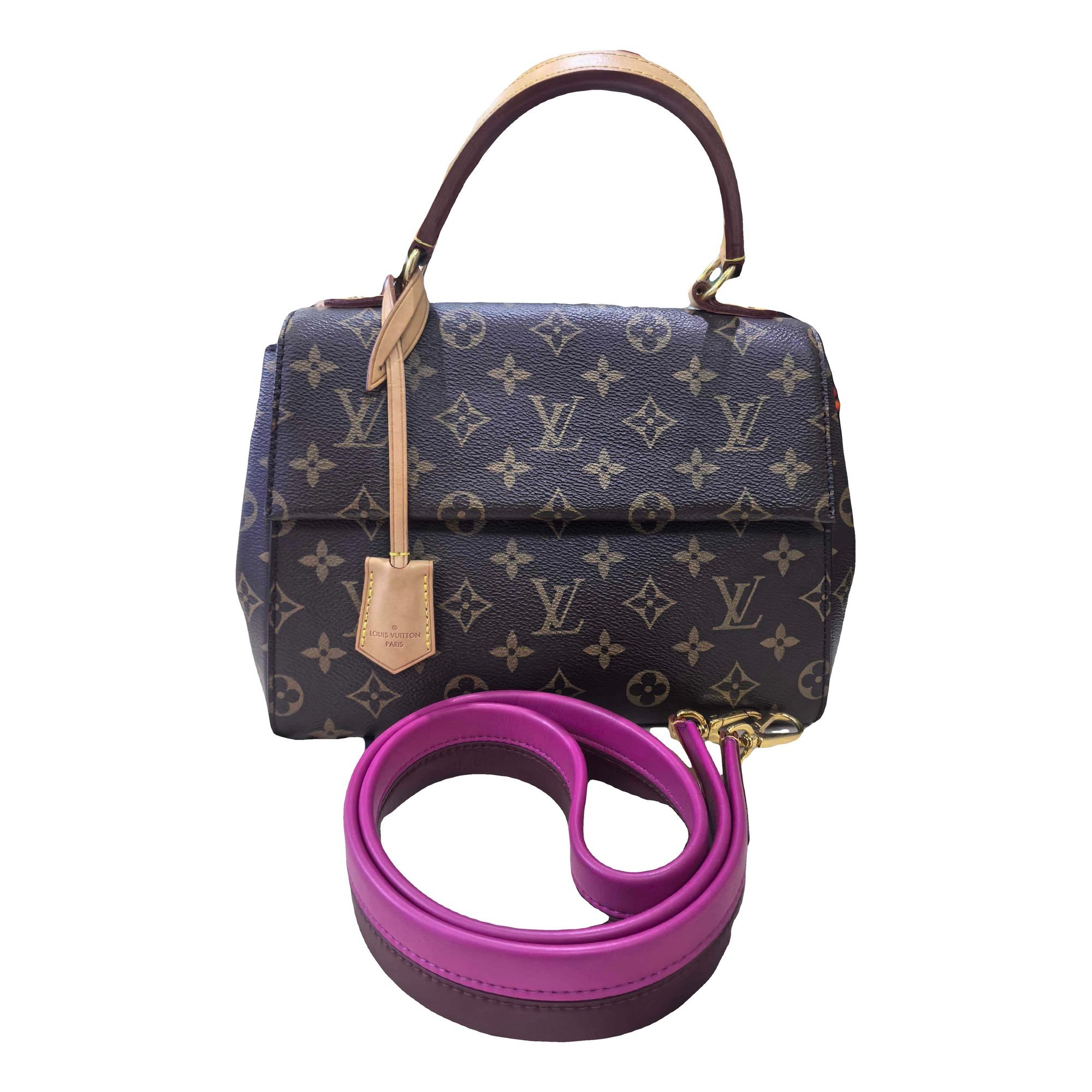 Cluny leather handbag