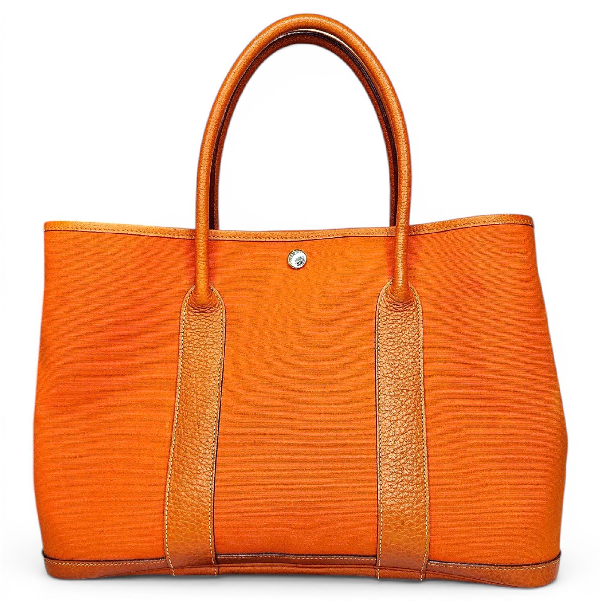 Garden Party leather tote