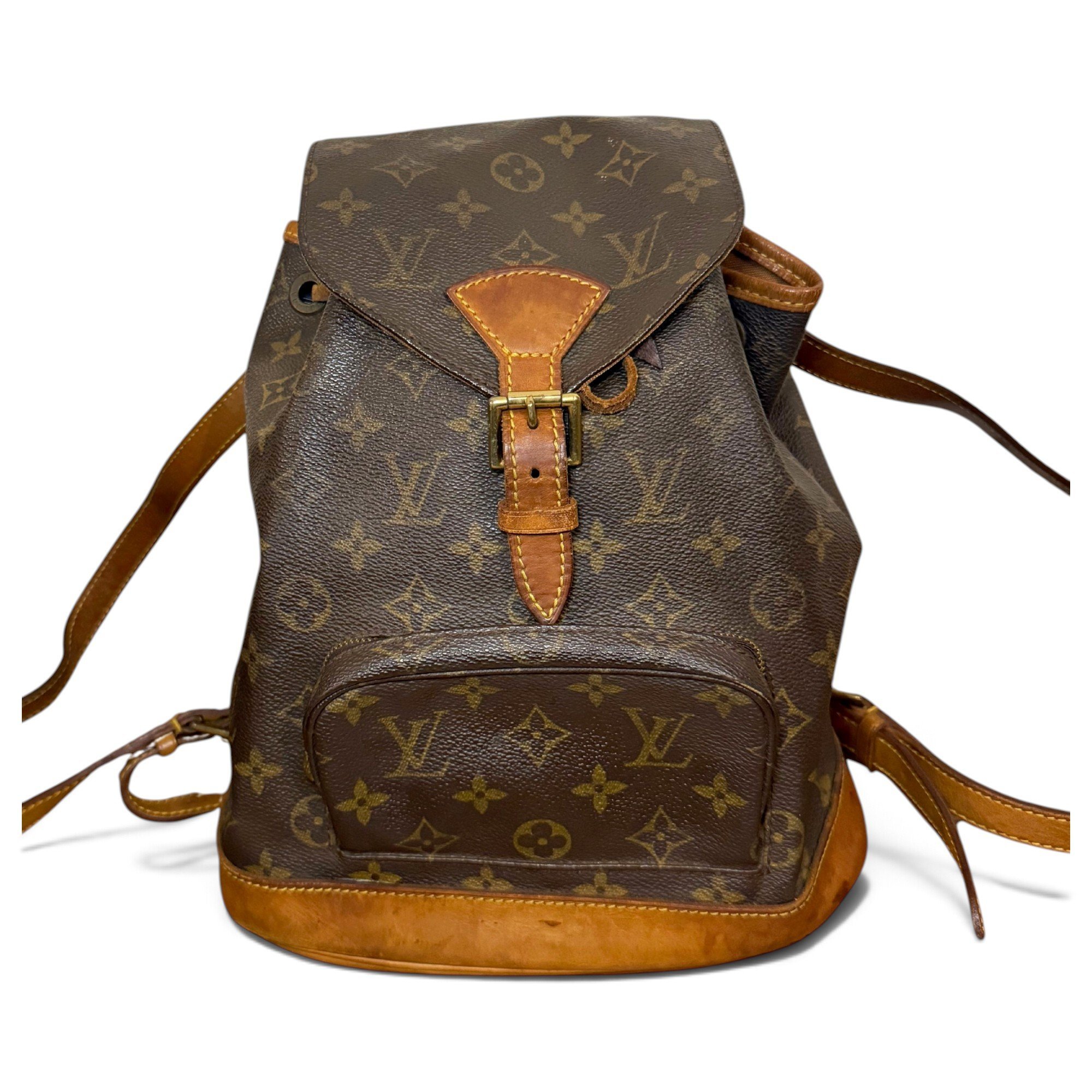 Montsouris Vintage cloth backpack