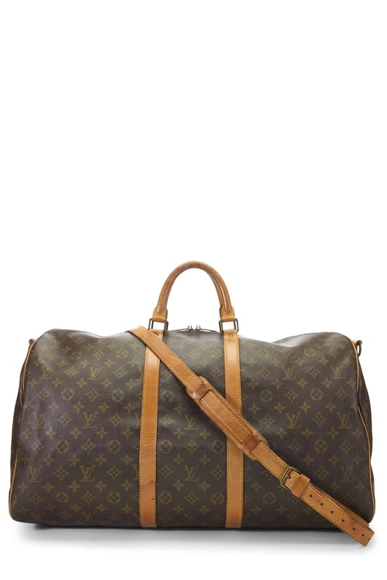 Monogram Canvas Keepall Bandouliere 55