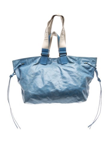 Isabel Marant Patent Leather Top Handle Bag