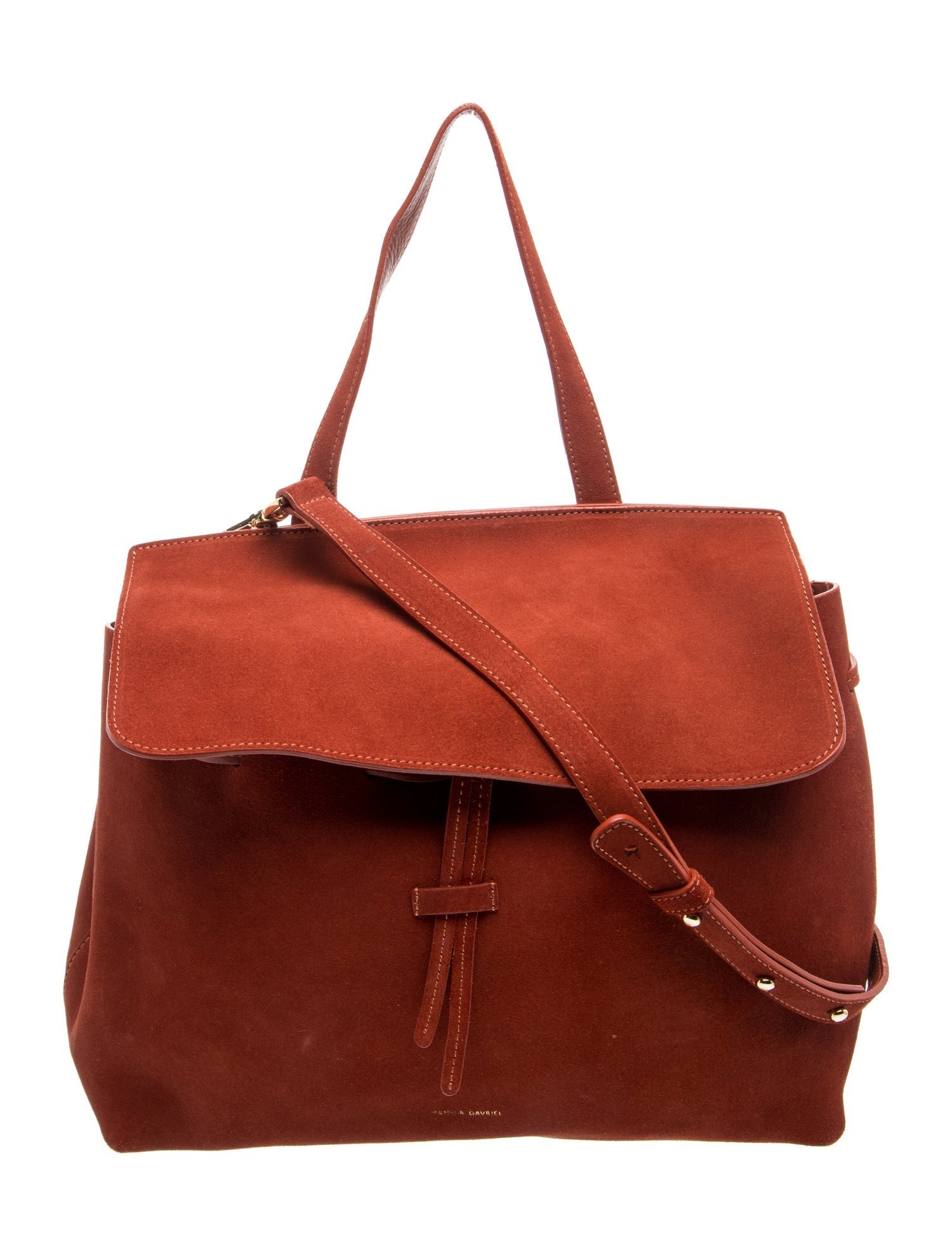 Suede Crossbody Bag