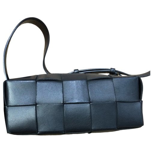 Brick Cassette leather handbag