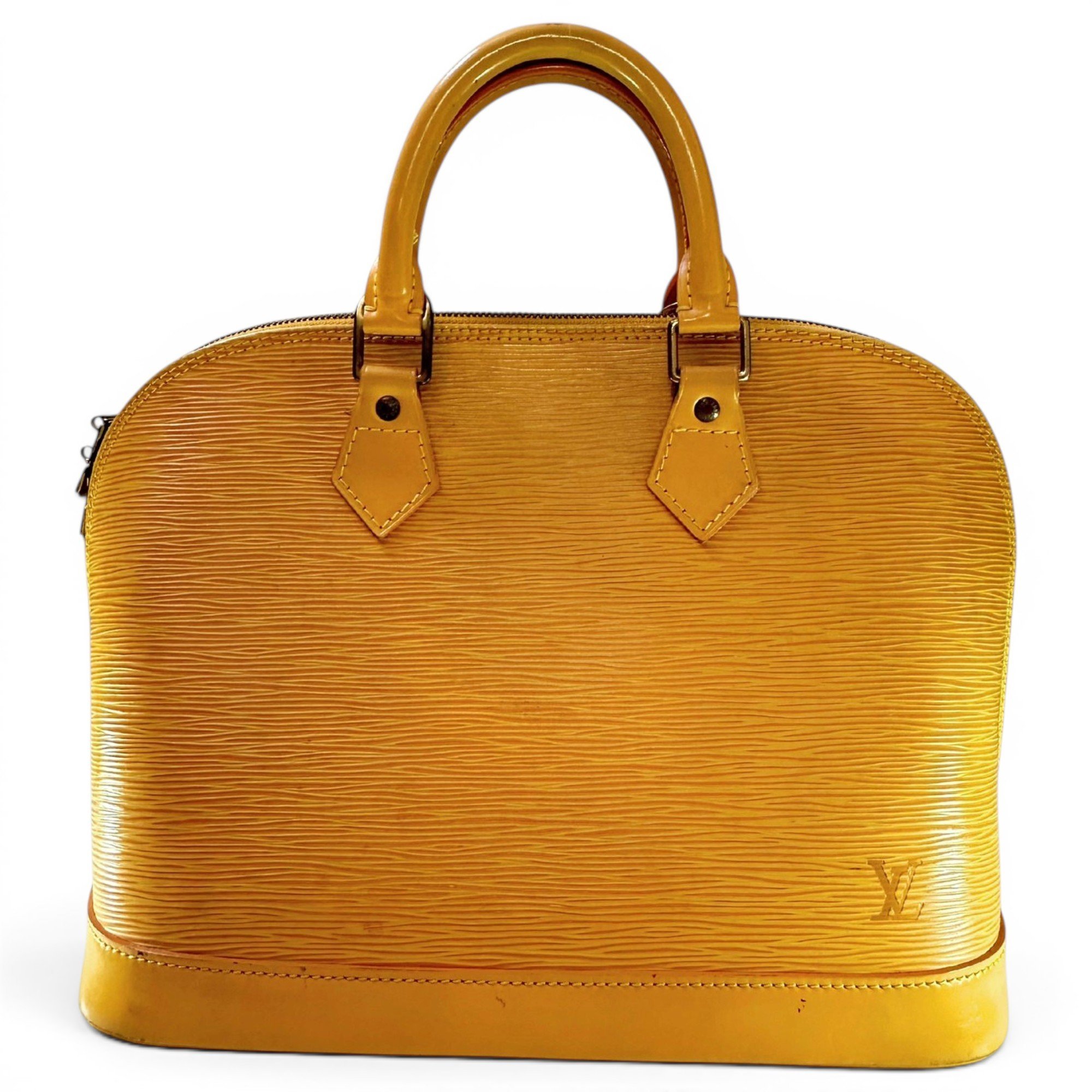 Alma leather handbag