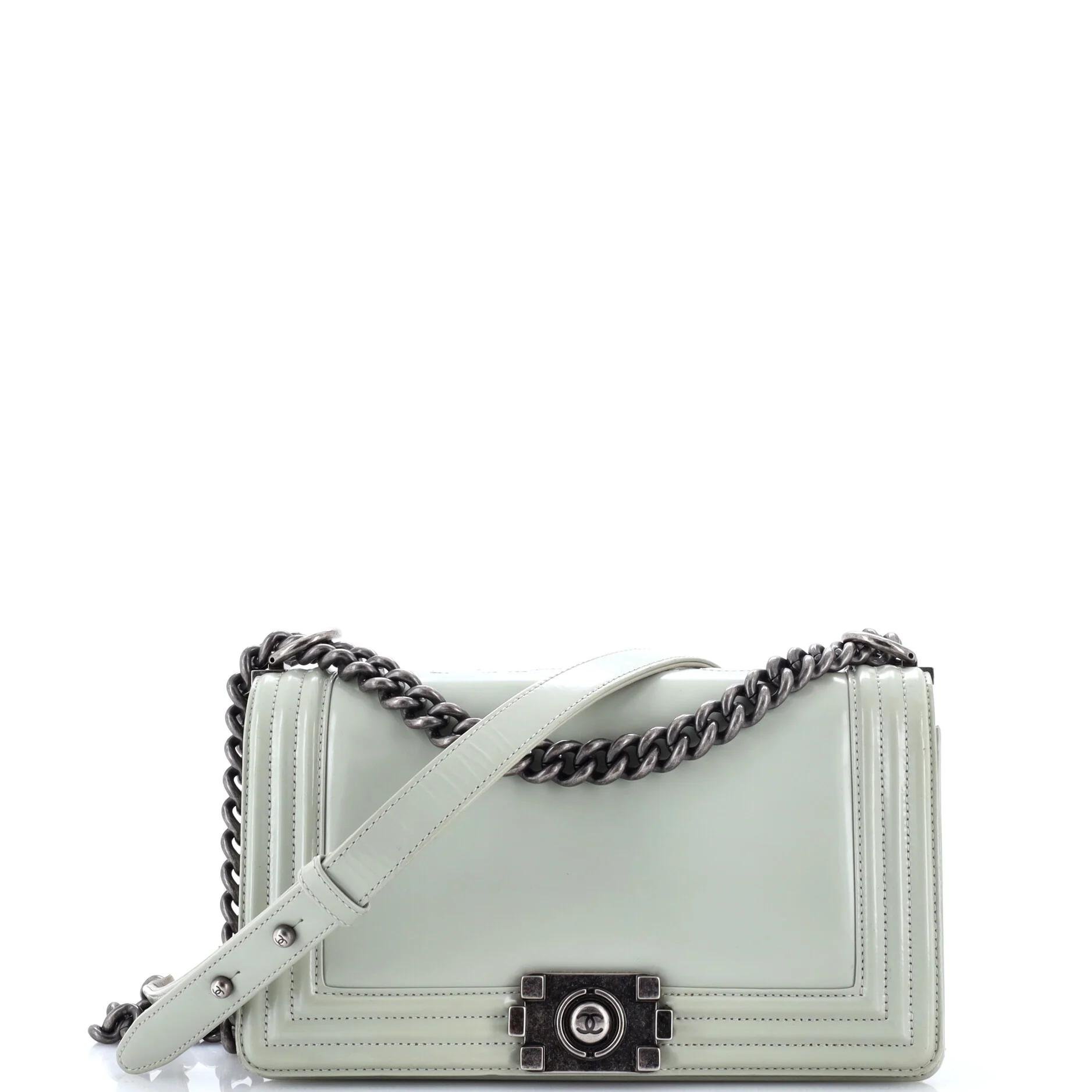 Boy leather crossbody bag