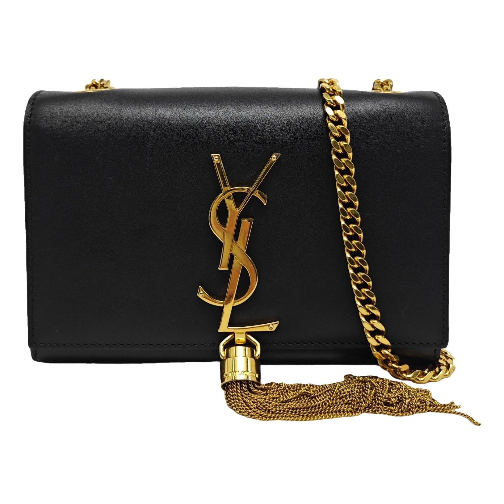 Pompom Kate leather crossbody bag