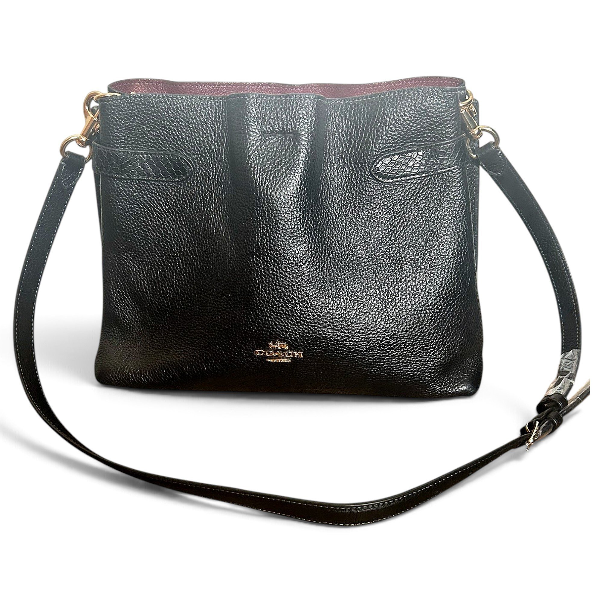 Leather handbag