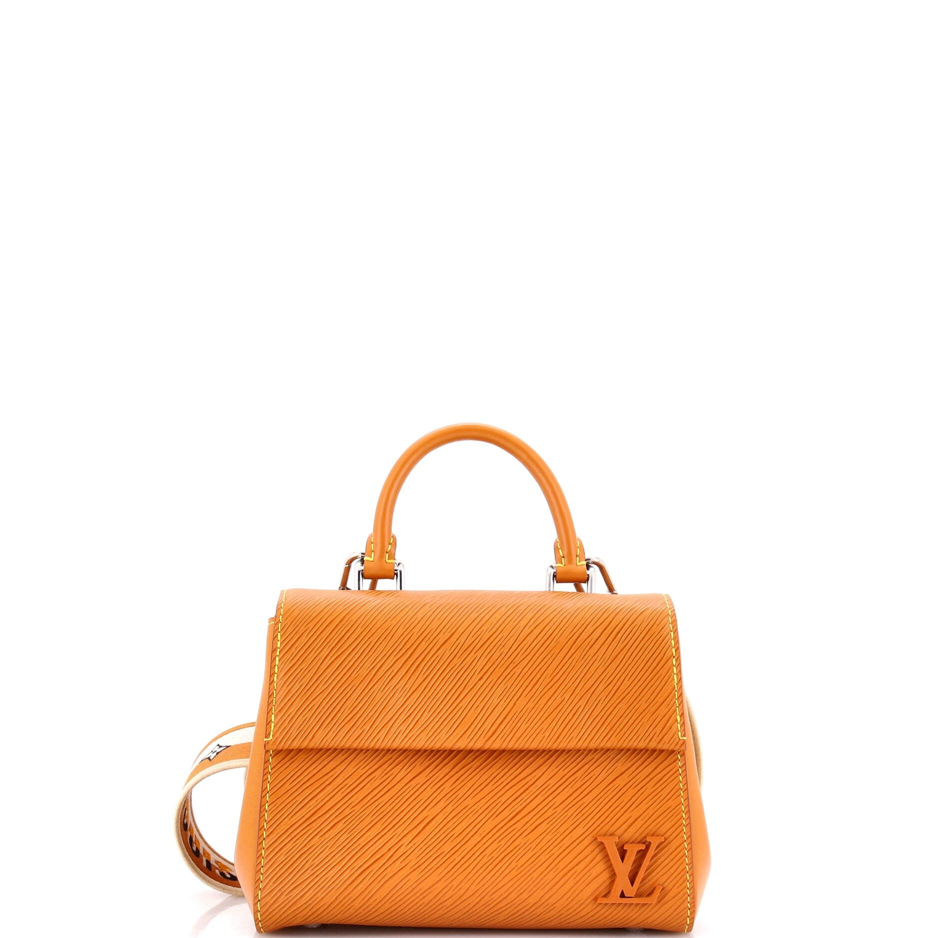 Cluny Top Handle Bag Epi Leather Mini
